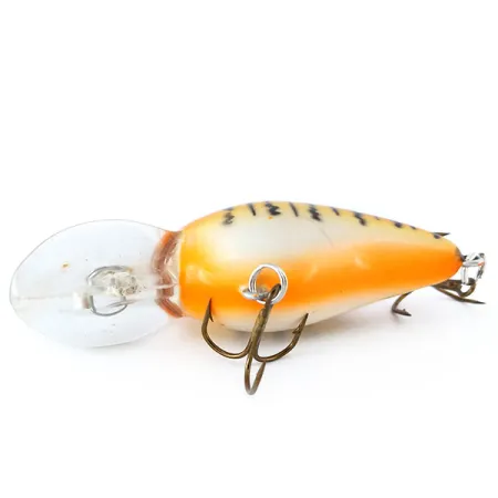 Bomber Fat A B05F Crankbait, Red Tiger, 10g, Schwimmend, #11083