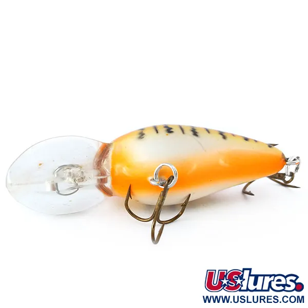 Bomber Fat A B05F Crankbait, Red Tiger, 10g, Schwimmend, #11083