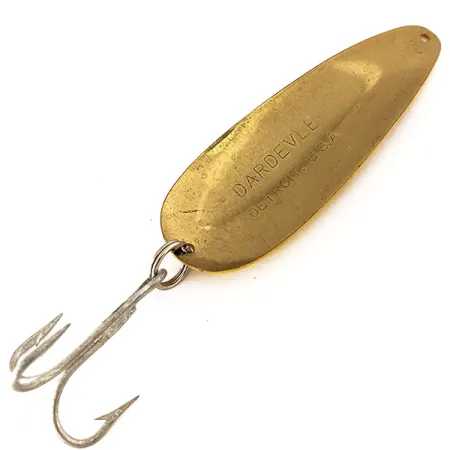 Eppinger Dardevle Blinker, Gelb Rote Rauten, 28g, Vintage, #11124