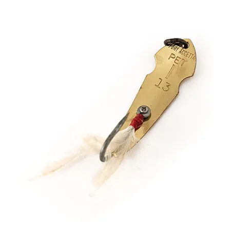 Tony Accetta Pet Spoon 13 Blinker, Gold, 5g, Federhaken, #11126