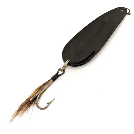 Eppinger Dardevle Imp Blinker, Schwarz, 11g, Bucktail-Drilling, #11127