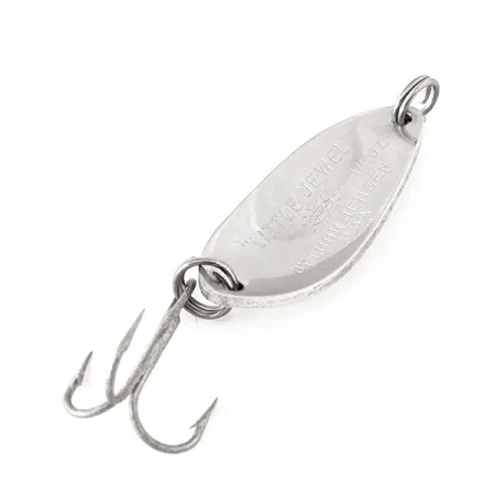 Luhr Jensen Little Jewel Blinker, Nickel, 5g, Prisma-Inlay, #11132