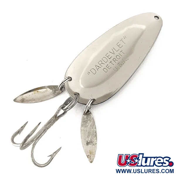 Dardevle Dardevlet Klicker Blinker, Nickel/Blau, 21g, Klicker, #11146