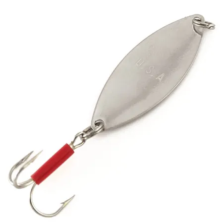 Mepps Spoon 2 Blinker, Nickel / Rot, 9g, USA-Prägung, #11168