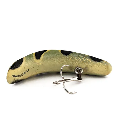 Yakima Bait FlatFish F7 Spinnköder, Frog, 3,5g, Klassiker, #11178