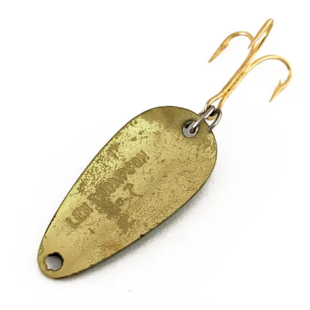 Len Thompson #7 Blinker, Grün/Messing, 5g, Messingkörper, #11191