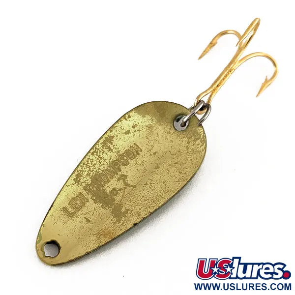 Len Thompson #7 Blinker, Grün/Messing, 5g, Messingkörper, #11191