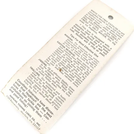 Hopkins No=Eql Jig Lure Pilker, Gehämmertes Nickel, 14g, #11193