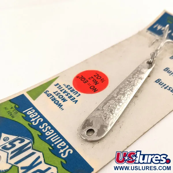 Hopkins No=Eql Jig Lure Pilker, Gehämmertes Nickel, 14g, #11193