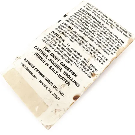 Hopkins Shorty 45 Jig Lure, Hammerschlag-Nickel, 14g, Pilker, #11240