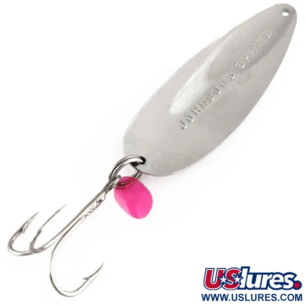 Johnson Sprite Blinker, Nickel / Rot, 14g, Lockblättchen, #11256