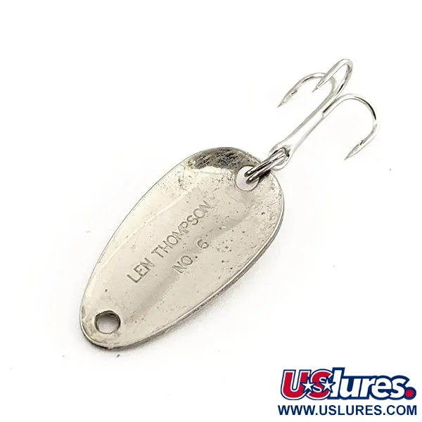 Len Thompson #6 Blinker, Nickel, 3.5g, Taumelnder Lauf, #11270