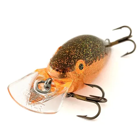 Rebel Crank R Wobbler, Transparent Red Glitter, 9.45g, Floating, #11272