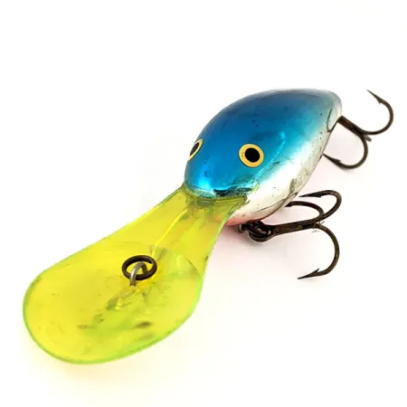 Rapala Down Deep Rattlin Fat Rap, Blau Chrom, 17g, 8.5m, #11274
