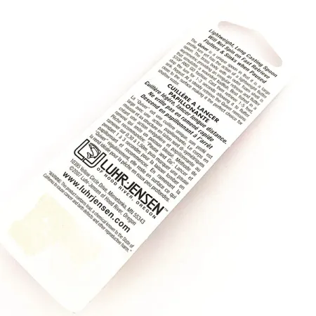 Luhr Jensen Quiver Glow Taumelblinker, Glow, 14g, Messing/Schaum, #11283