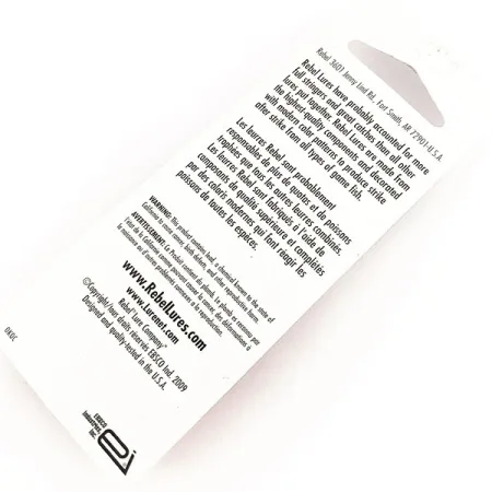 Rebel Minnow Floater F4 Wobbler, Silber Blau, 2g, schwimmend, #11288