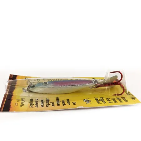 Northland Macho Minnow Jig-Köder, Rainbow Fish, 14g, KickerTail, #11289