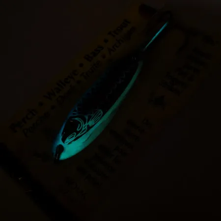 Northland Macho Minnow Jig-Köder, Rainbow Fish, 14g, KickerTail, #11289