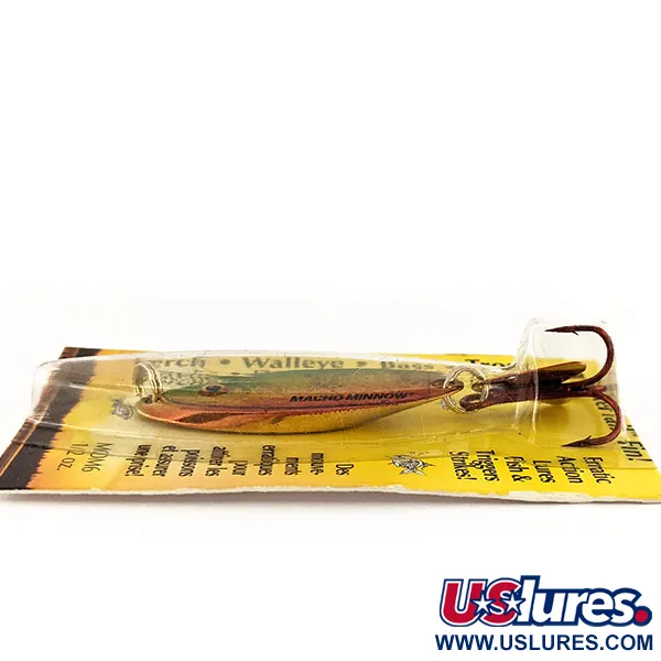 Northland Macho Minnow Zocker, Rainbow Green, 14g, Kicker Tail, #11291