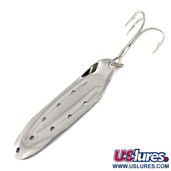 Lake Products Charger Schlepplöffel, Nickel/Blau, 6g, V-Muster, #11292