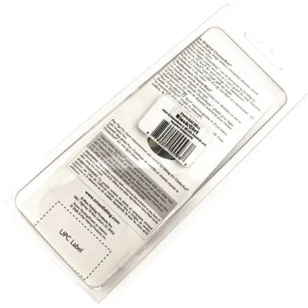 Z-Man Chatterbait Bladed Jig, Nickel/Schwarz, 11g, EZ Skirt, #11297