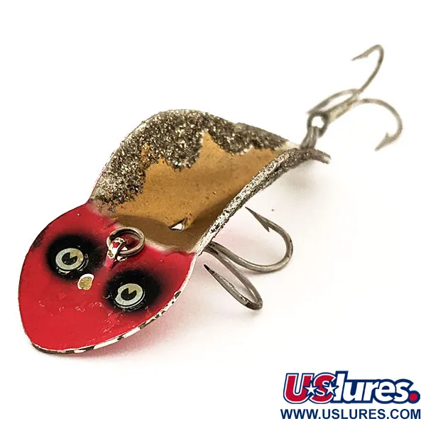 Buck Perry Spoonplug Schlepplöffel, Rot/Weiß/Gold, 10g, #11300