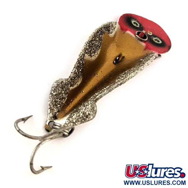 Buck Perry Spoonplug Schlepplöffel, Rot/Weiß/Gold, 10g, #11300