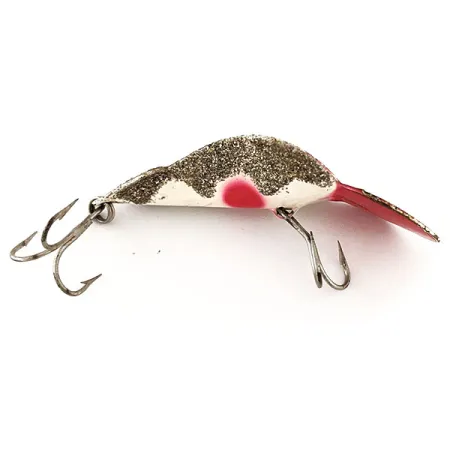 Buck Perry Spoonplug Schlepplöffel, Rot/Weiß/Gold, 10g, #11300