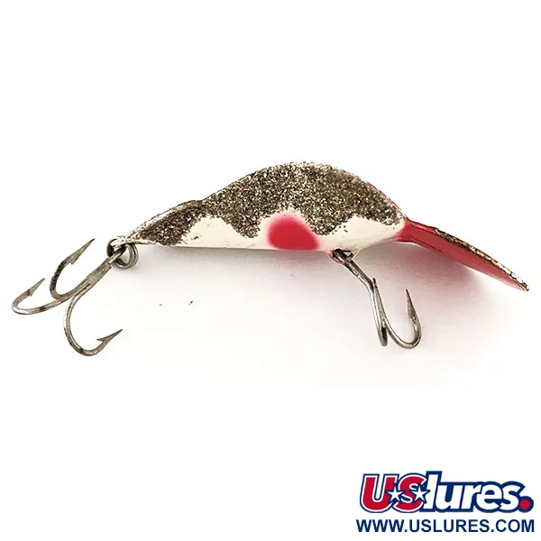 Buck Perry Spoonplug Schlepplöffel, Rot/Weiß/Gold, 10g, #11300