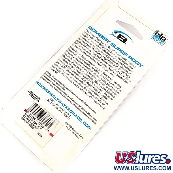 Bomber Super Pogy Lipless-Wobbler, Cotton Candy, 35g, High Pitch, #11303