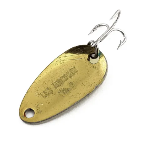 Len Thompson #6 Blinker, Black / Yellow / Brass, 3.5g, Emaille, #11313