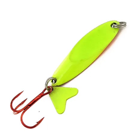 Northland Macho Minnow Pirk, Chartreuse/Regenbogenfisch, 17g, UV, #11325