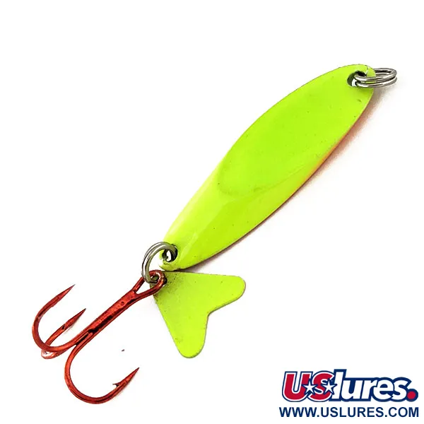 Northland Macho Minnow Pirk, Chartreuse/Regenbogenfisch, 17g, UV, #11325
