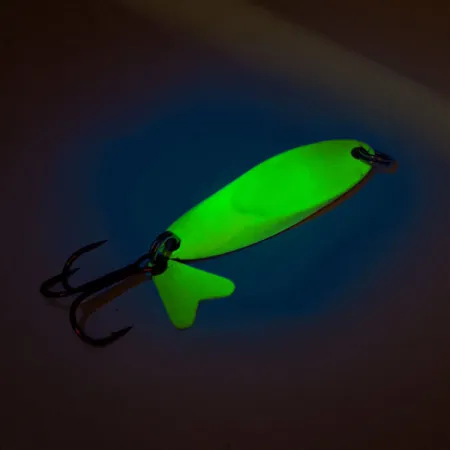 Northland Macho Minnow Pirk, Chartreuse/Regenbogenfisch, 17g, UV, #11325