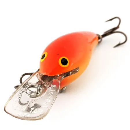 Rapala Fat Rap FR 5 Tiefläufer, Orange, 8,8g, Balsa-Köder, #11326