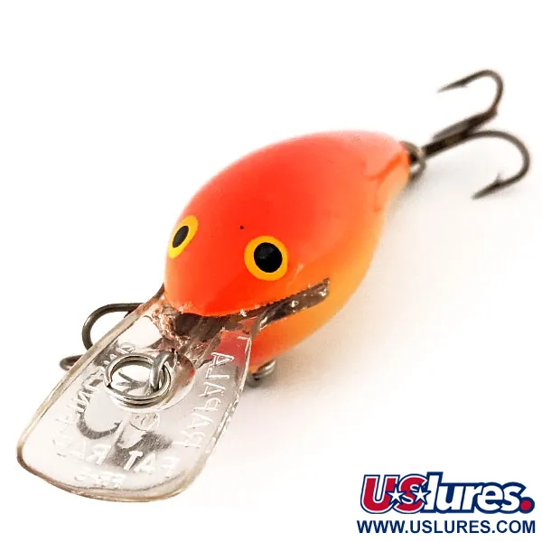 Rapala Fat Rap FR 5 Tiefläufer, Orange, 8,8g, Balsa-Köder, #11326