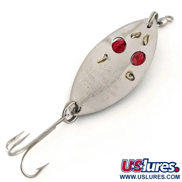 Hofschneider Red Eye Junior Blinker, Blau/Nickel/Rot, 11g, #11330