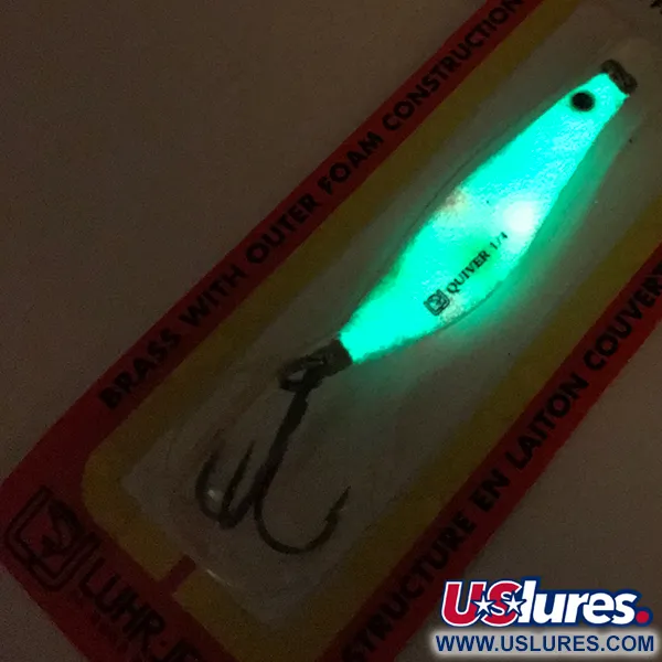 Luhr Jensen Quiver Glow Blinker, Glow Wonder, 14g, Leuchtend, #11338