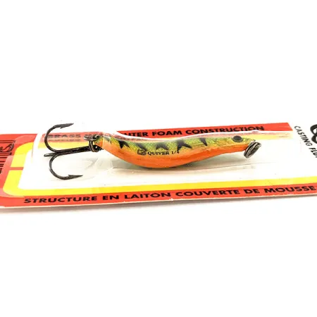 Luhr Jensen Quiver Blinker, Fire Tiger, 7g, Messing/Schaum, #12036