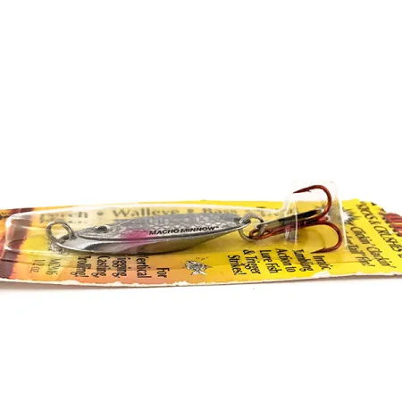 Northland Macho Minnow Zocker, Nickel, 14g, KickerTail, #11341