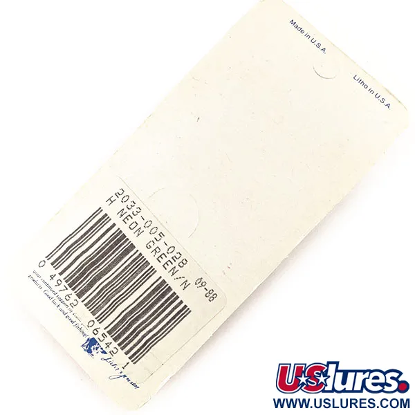 Luhr Jensen Pro Trout 5 Spinner, Hammered Green, 11g, Vintage, #11342