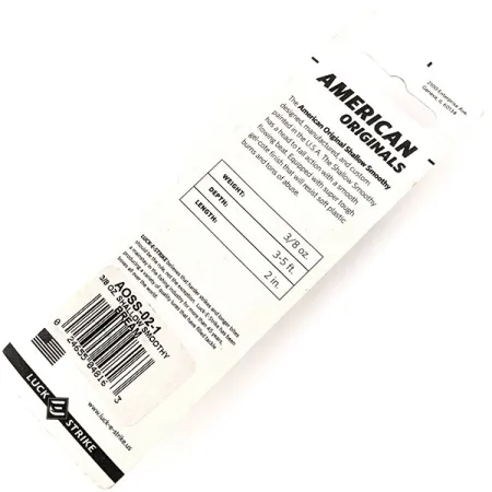 Luck E Strike Shallow Smoothy Flachläufer, Braun-Tiger, 11g, #11348