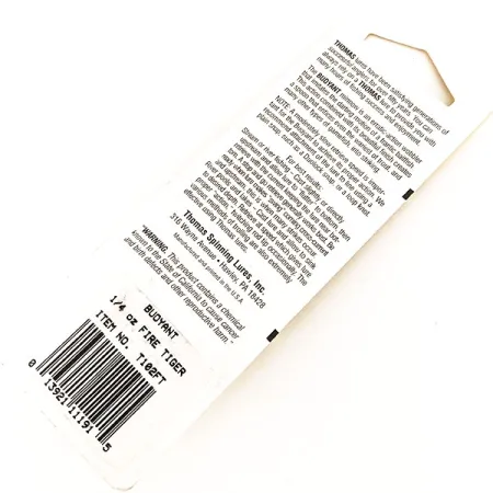 Thomas Buoyant Blinker, Fire Tiger, 7g, Forelle/Lachs/Zander, #11349