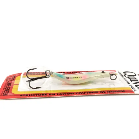 Luhr Jensen Quiver Glow Blinker, Multicolor Glow, 7g, Messing, #11350
