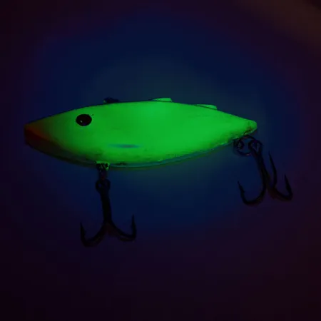 Norman N-Ticer Lipless UV Crankbait, Chartreuse, 10g, UV-aktiv, #11356