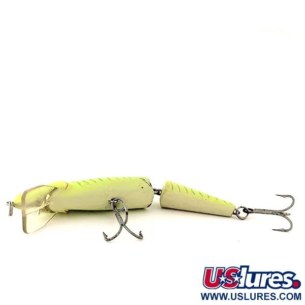 The Producers Finnigan's Minnow Jointed UV, Chartreuse, 14g, Geteilt, #11357
