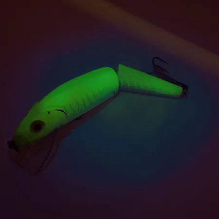 The Producers Finnigan's Minnow Jointed UV, Chartreuse, 14g, Geteilt, #11357