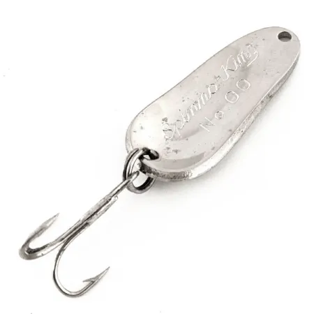 Pecos River Spinno-King 00 Blinker, Nickel, 7g, Vintage, #11360