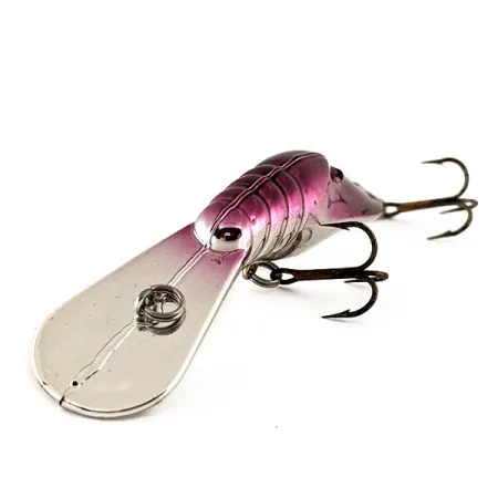 Norman B.H Bass Magnet Wobbler, Lila/Silber, 9g, Krebs-Profil, #11362