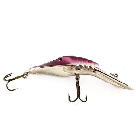 Norman B.H Bass Magnet Wobbler, Lila/Silber, 9g, Krebs-Profil, #11362